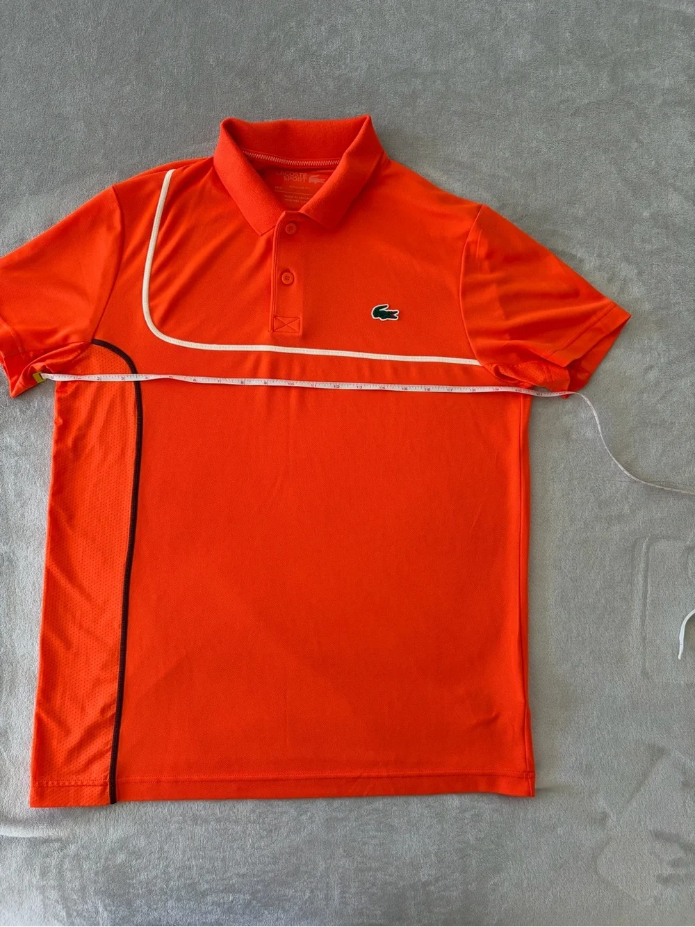 Lacoste Orange Polo - Picture 6 of 10